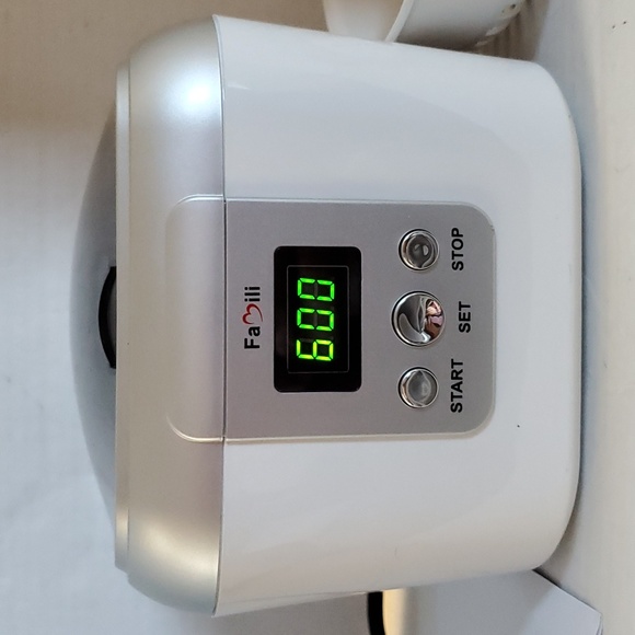 Famili Ultrasonic Cleaner RINGS Jewelry Brushes Dentures Glasses Watches CDs DVD - Picture 2 of 14